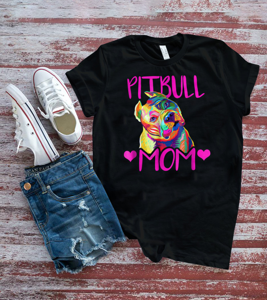 PITBULL MOM T-Shirt
