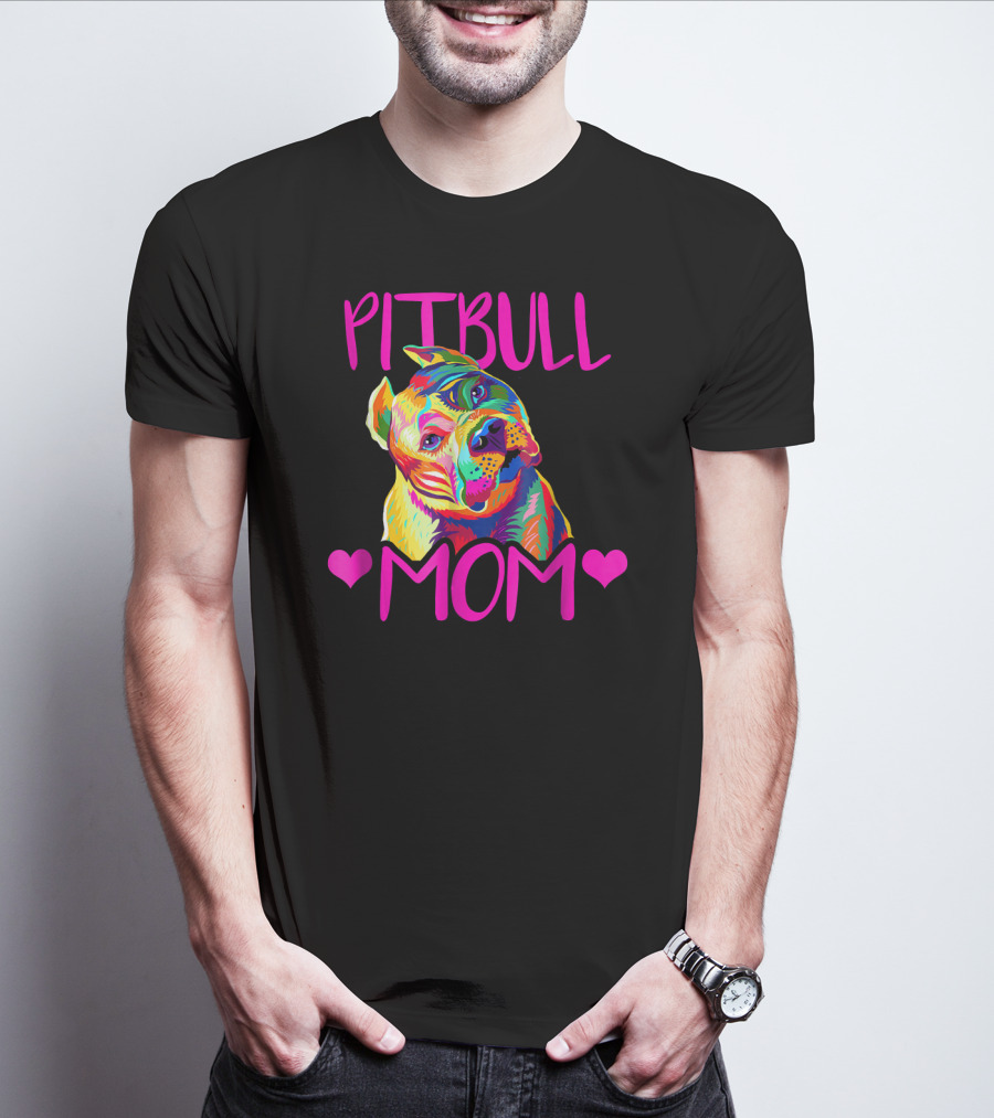 PITBULL MOM T-Shirt