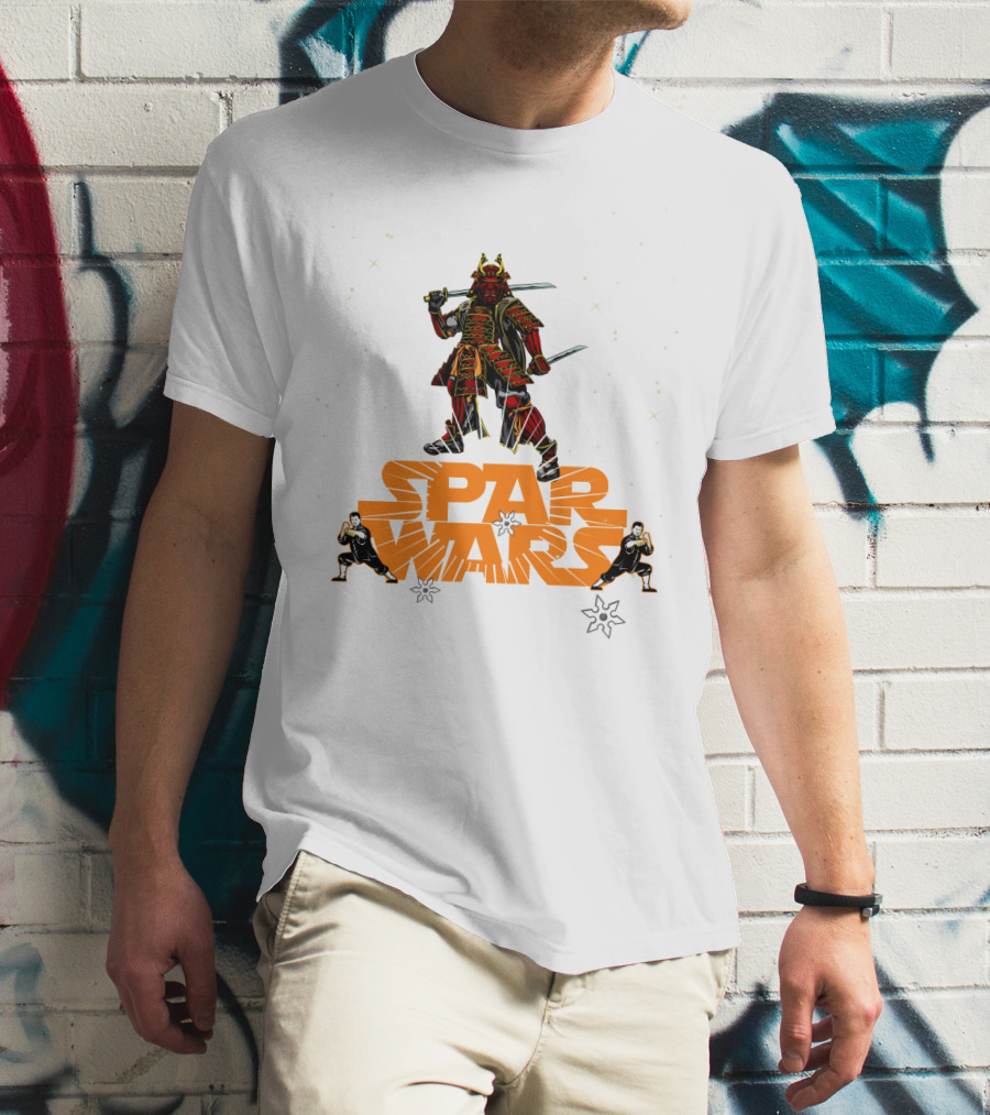 Spar Wars Samurai Kick Boxing Taekwondo MMA T-Shirt