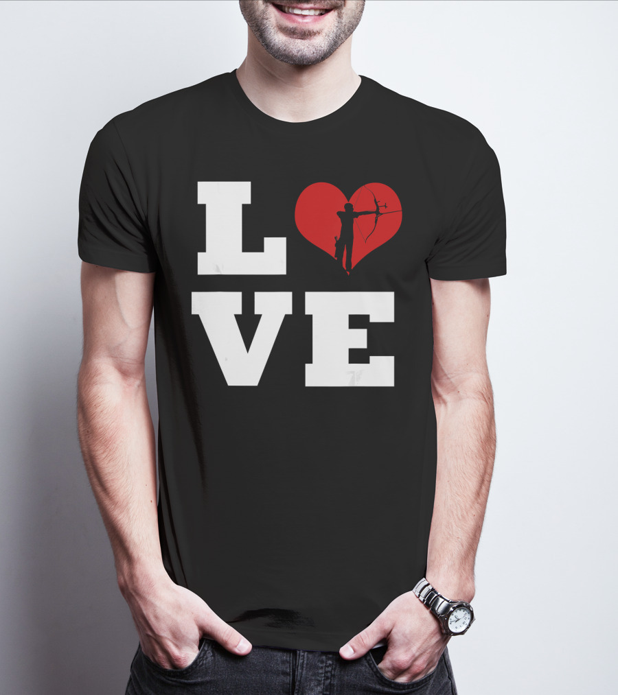 LOVE Archery Heart T-Shirt