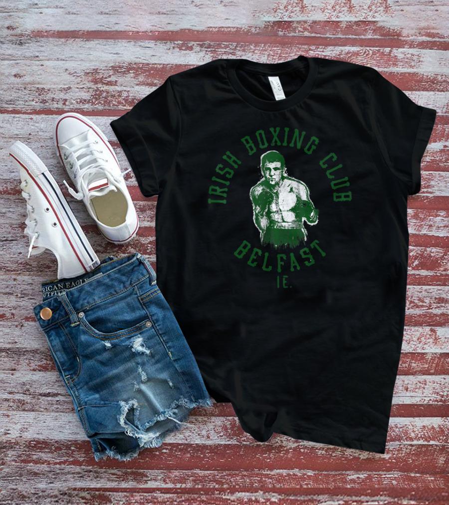 Irish Boxing Club Belfast IE Vintage Fighter T-Shirt