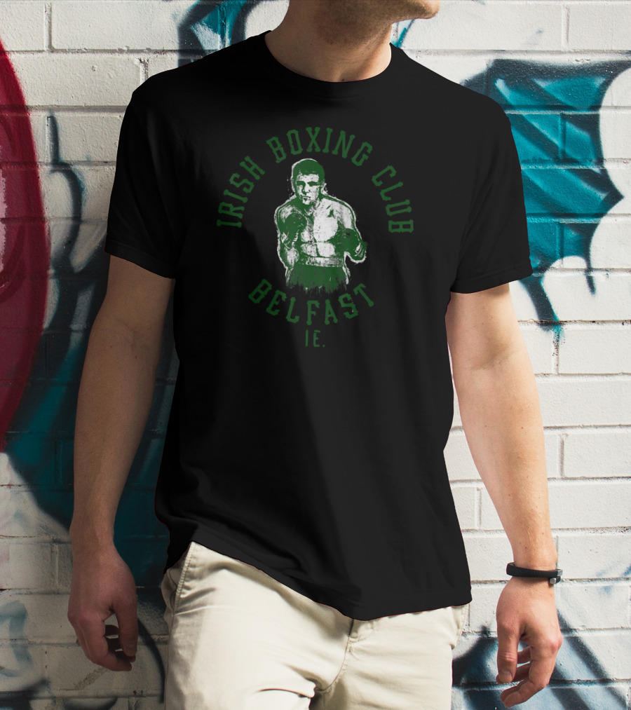 Irish Boxing Club Belfast IE Vintage Fighter T-Shirt