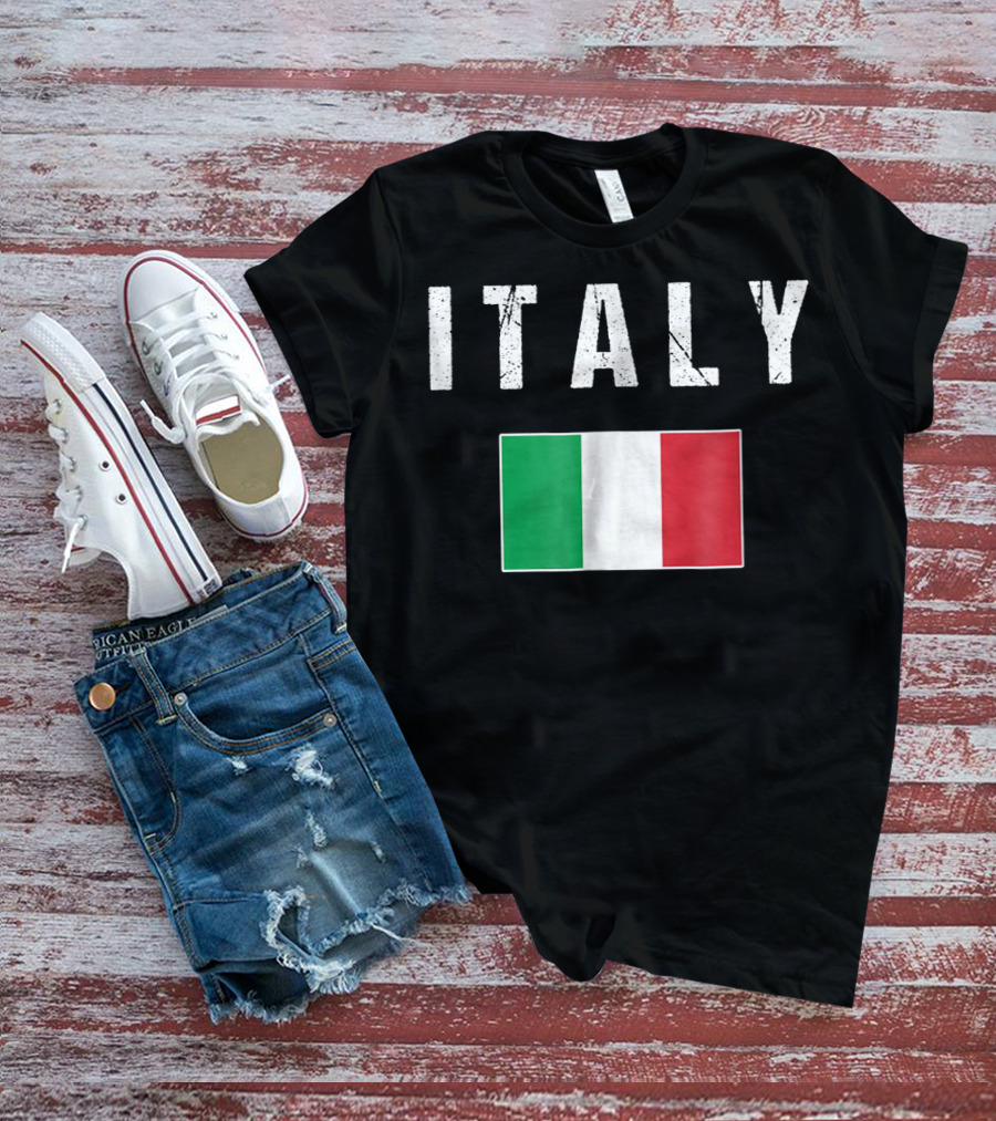Italy Italian Flag Italia Me T-Shirt