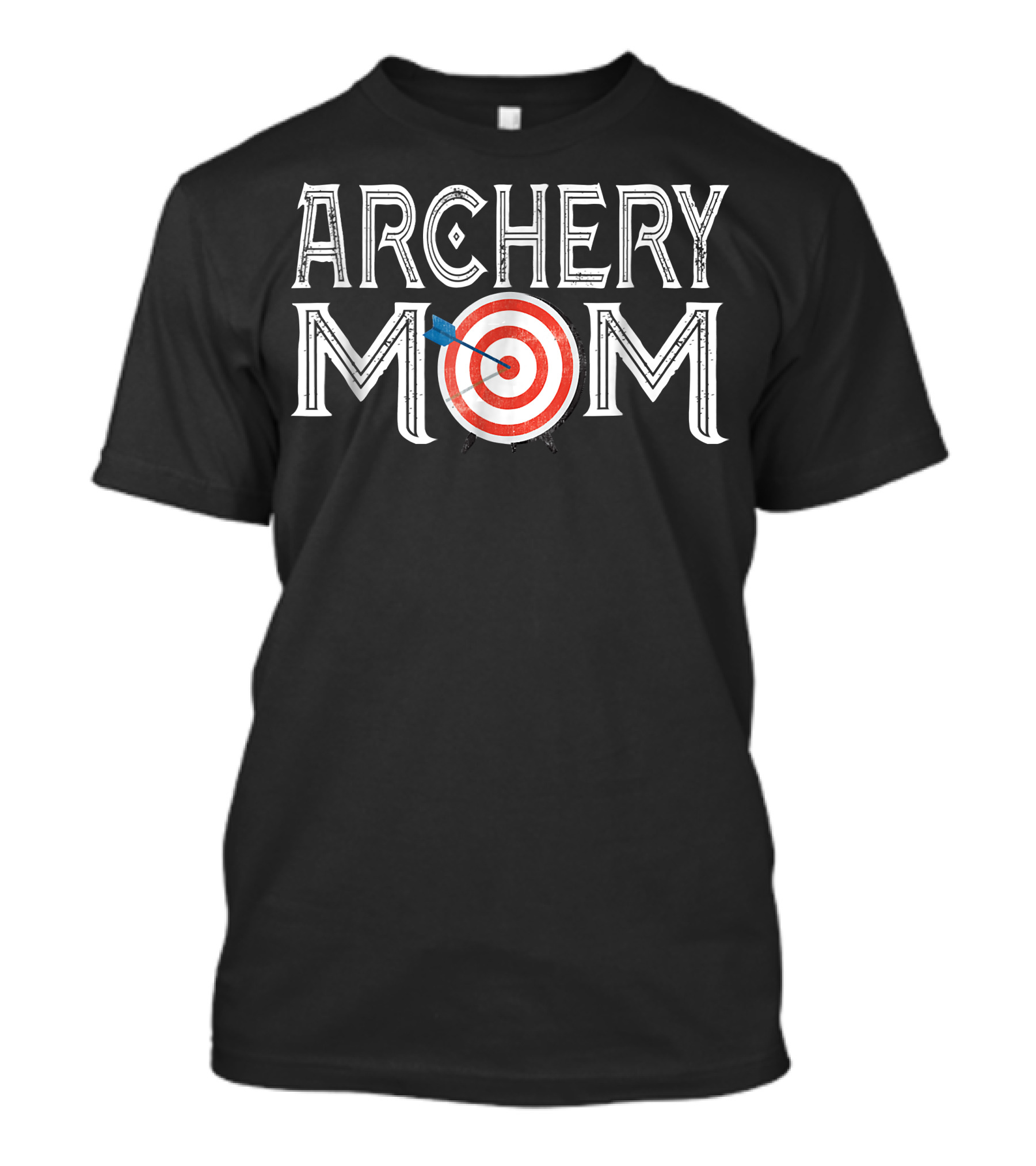 Archery Mom Retro Target Arrow T-Shirt