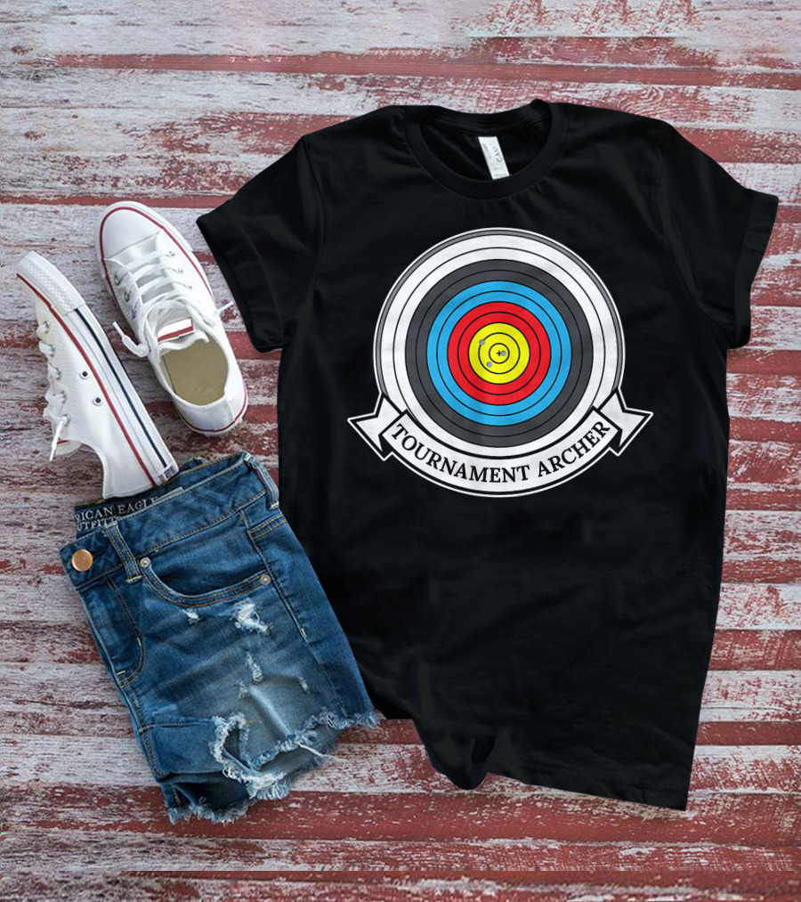 Tournament Archer Target Archery Bow射箭 T-Shirt