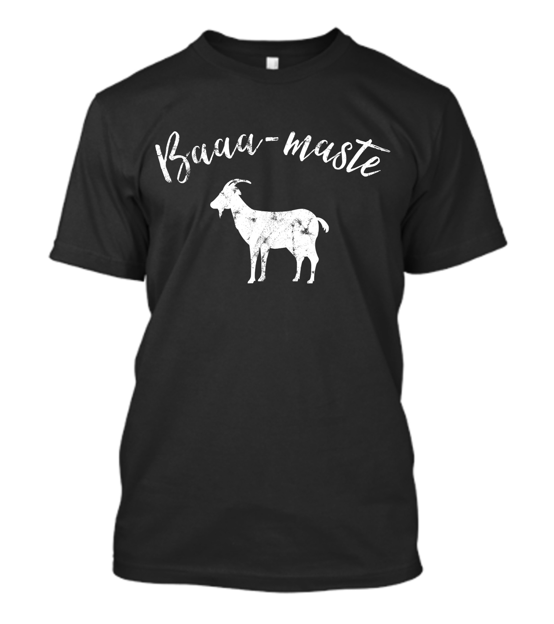 Baaa Maste Goat Namaste Yoga Enthusiast T-Shirt