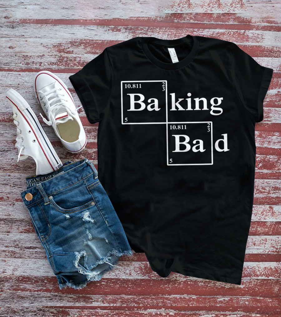 Baking Bad Bake Love Periodic T-Shirt