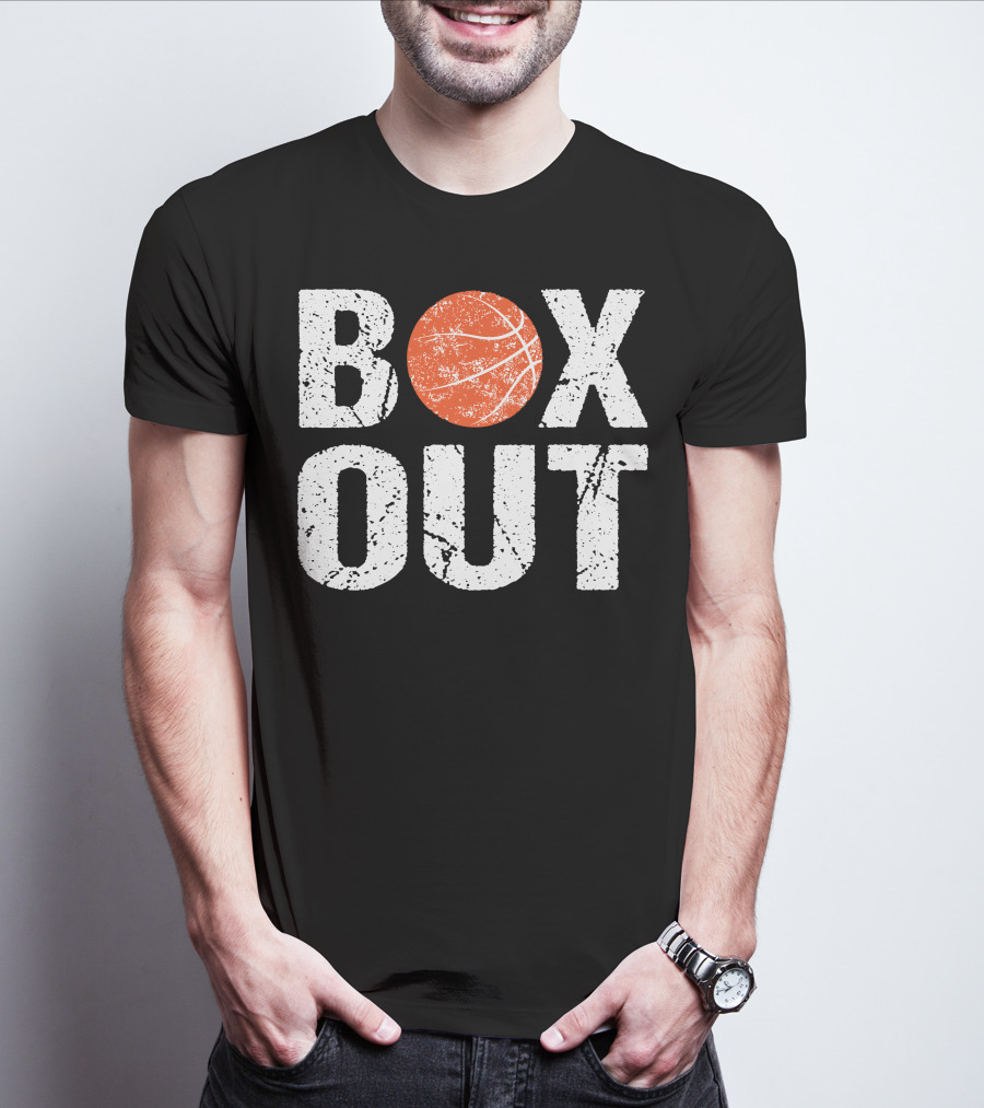 Box Out Basketball Coach Say T-Shirt