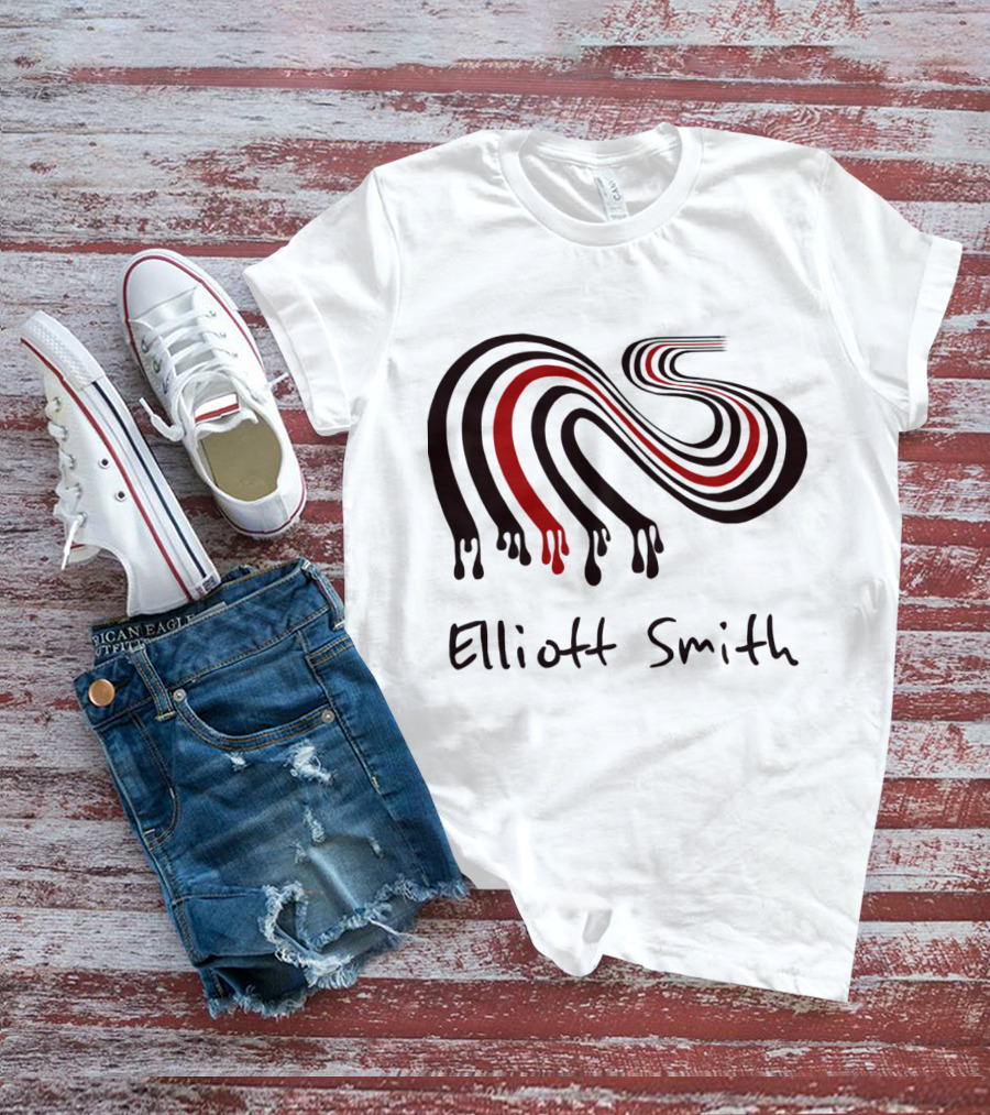 Elliott Smith Dripping Figure 8 Revised T-Shirt