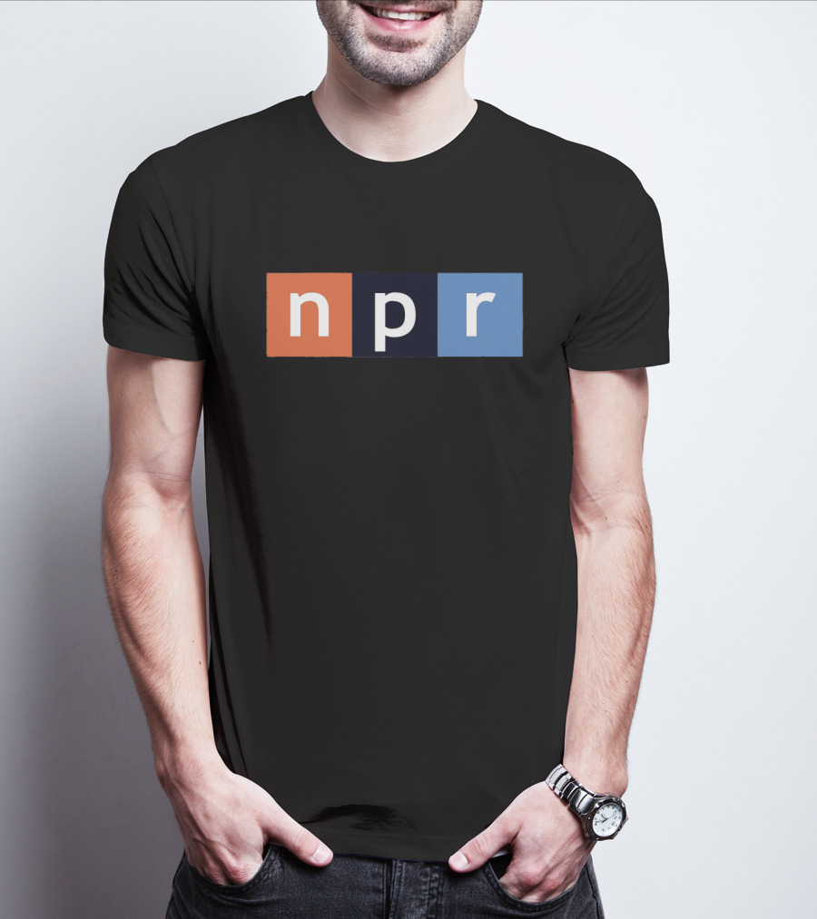 Npr Logo Block Lettering T-Shirt