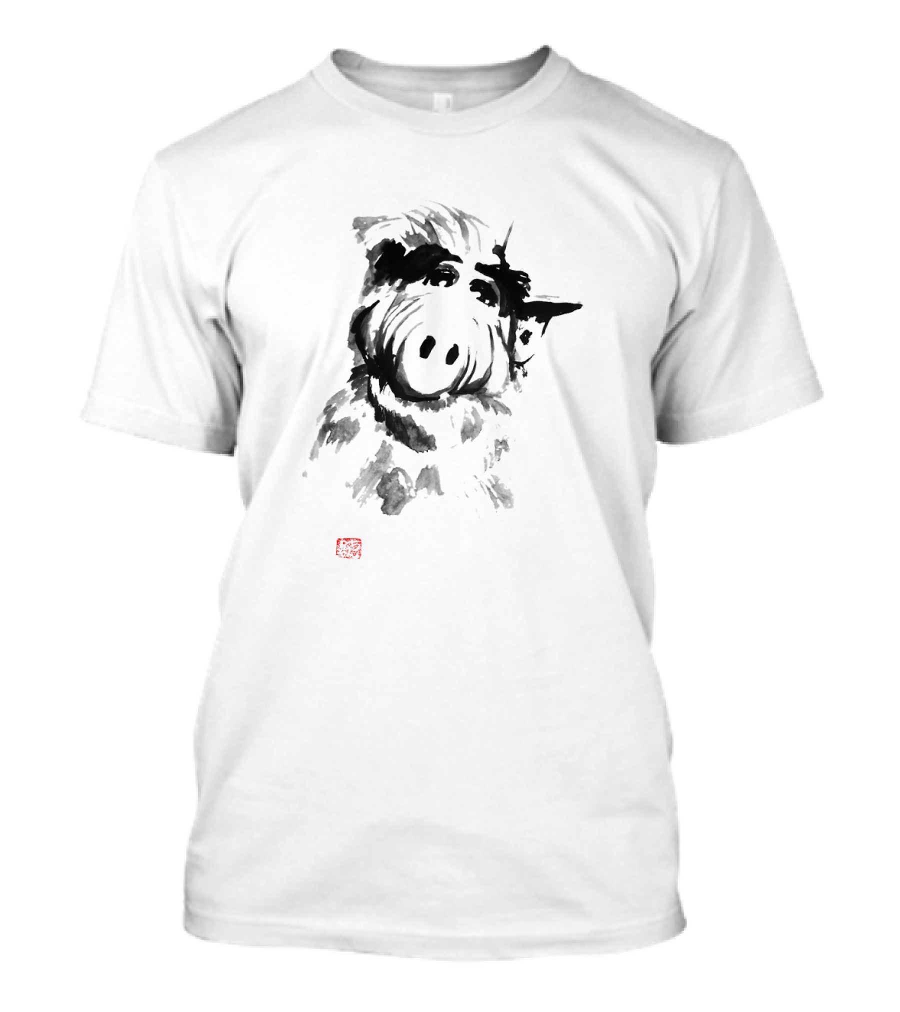 Alf Ink Brush T-Shirt