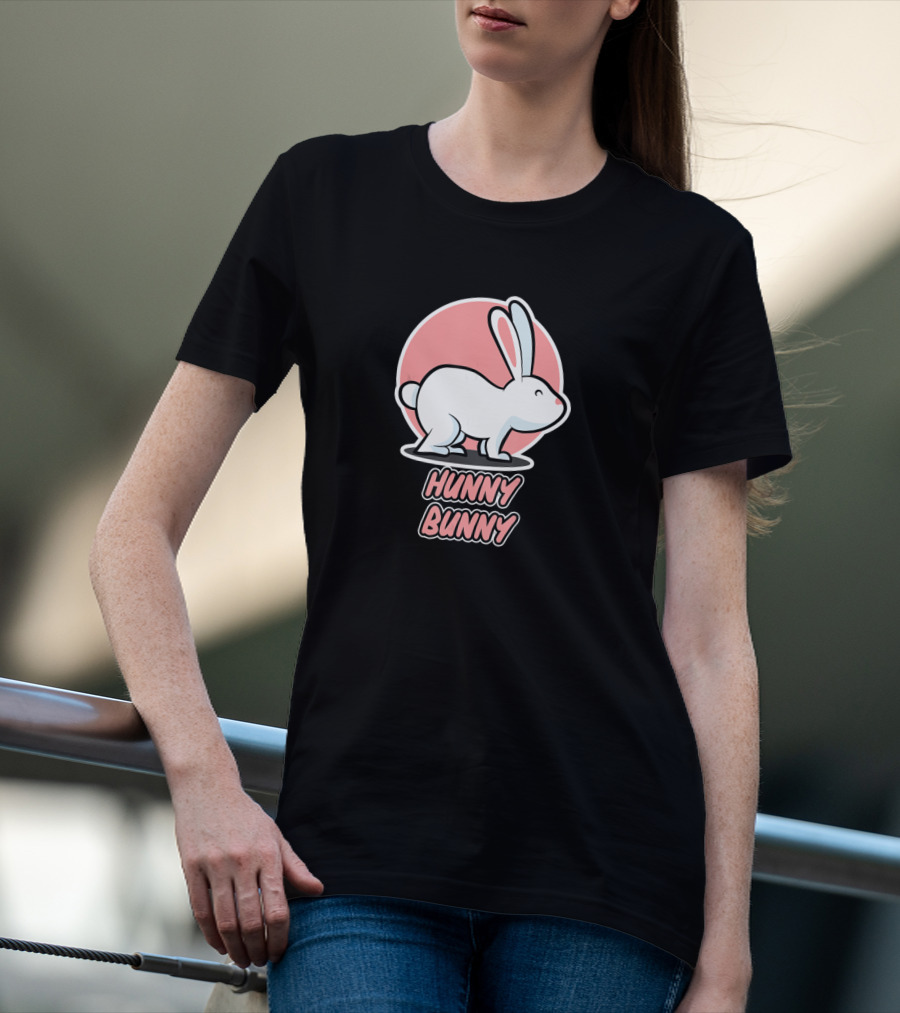 Hunny Bunny Cute Easter Bunny T-Shirt