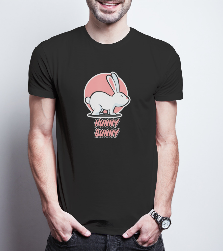 Hunny Bunny Cute Easter Bunny T-Shirt
