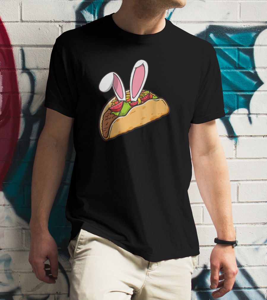 Easter Funny Taco With Bunny Ears T-Shirt