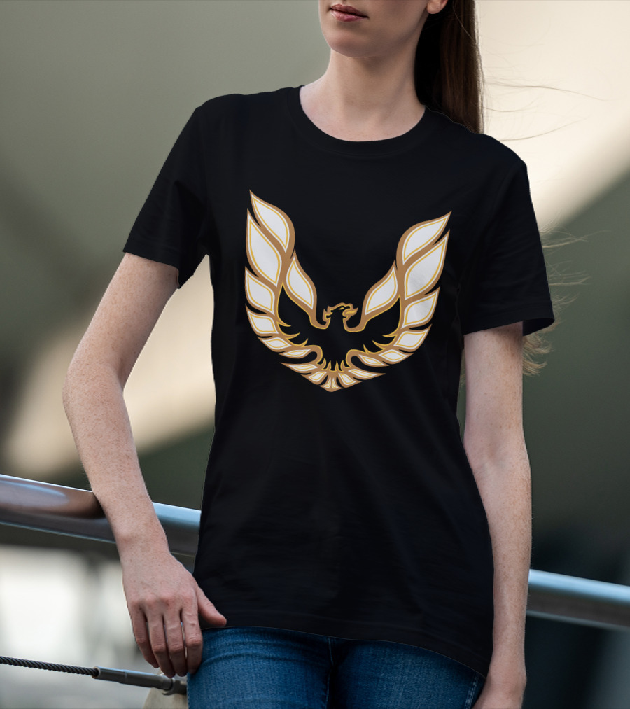 Pontiac Firebird Iconic Gold Phoenix T-Shirt
