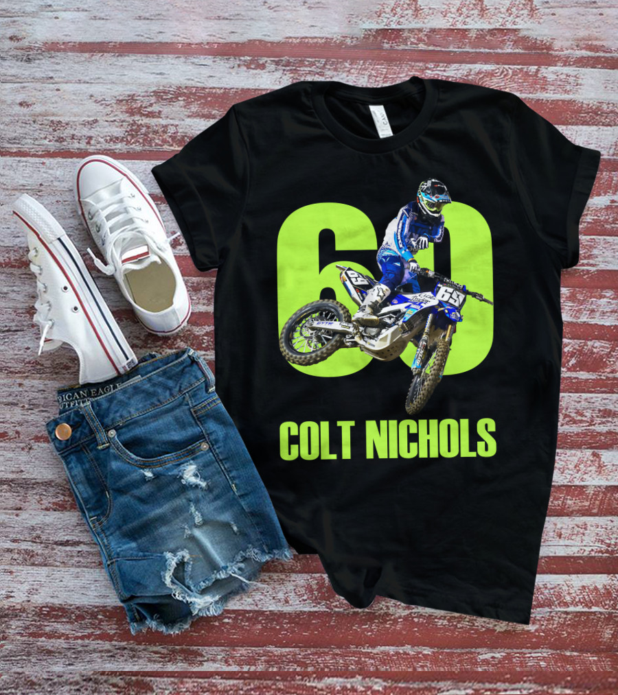 Colt Nichols 60 Motocross Rider Action T-Shirt