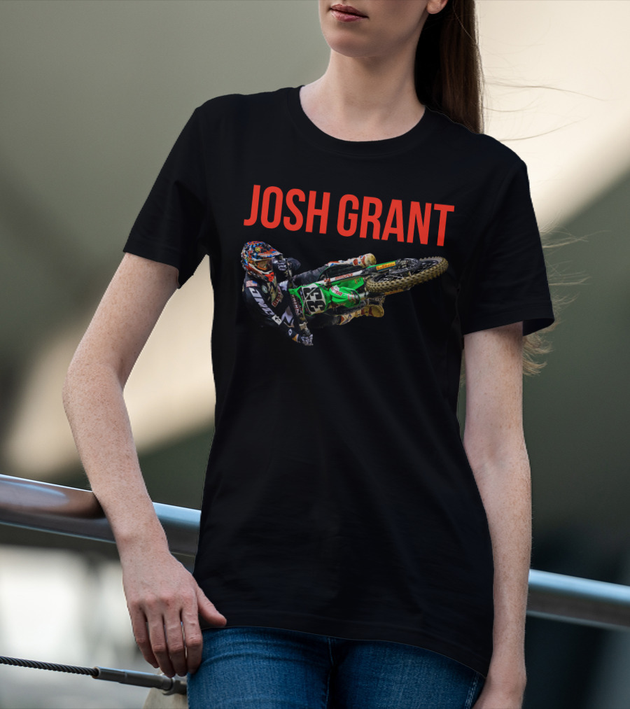Josh Grant Motocross Rider 33 Racing Action T-Shirt
