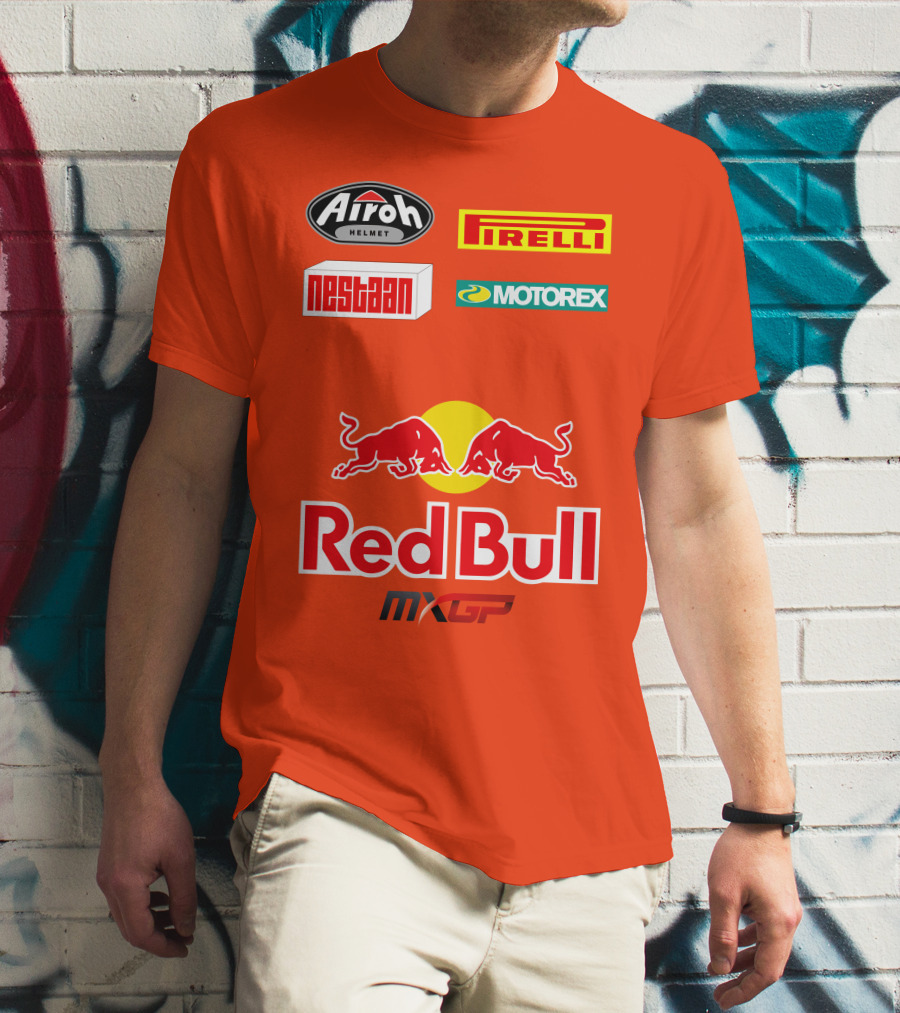 JEFFREY HERLINGS Airoh Pirelli Nestean Motorex Red Bull MXGP T-Shirt
