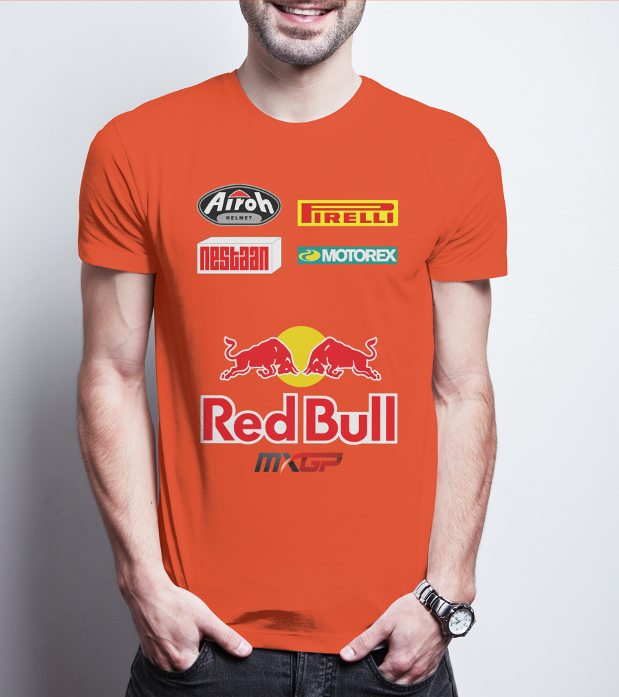 JEFFREY HERLINGS Airoh Pirelli Nestean Motorex Red Bull MXGP T-Shirt