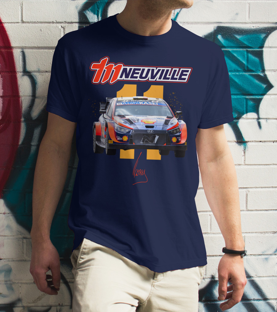 Thierry Neuville Hyundai I20 N Rally1 Asahi Kasei Shell Racing 11 T-Shirt
