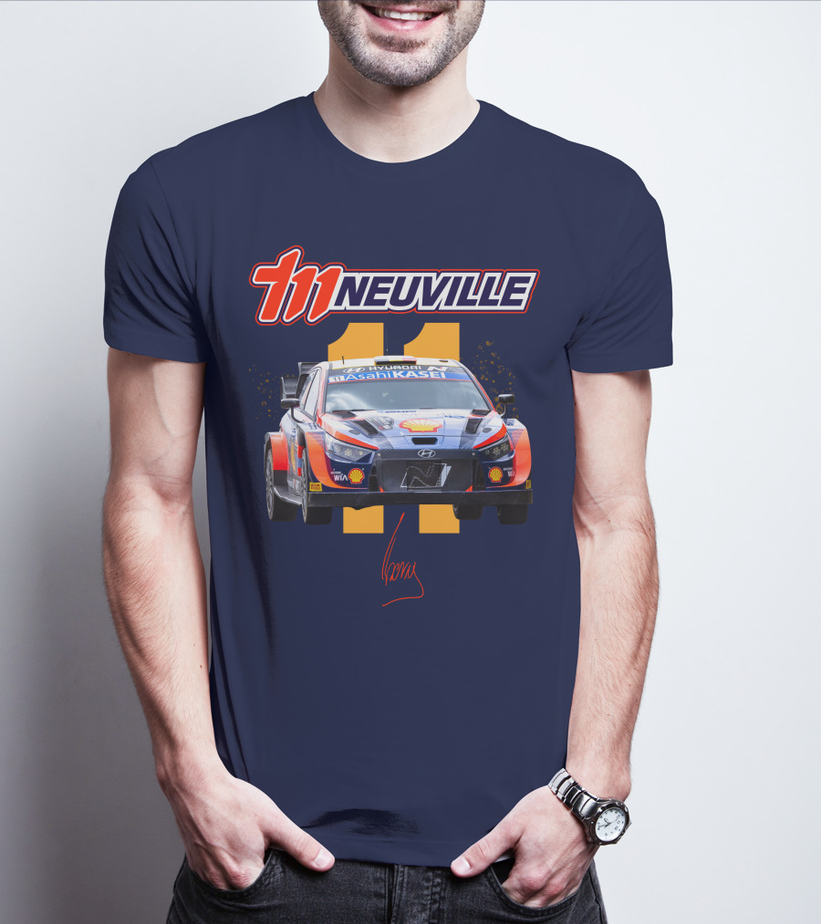 Thierry Neuville Hyundai I20 N Rally1 Asahi Kasei Shell Racing 11 T-Shirt