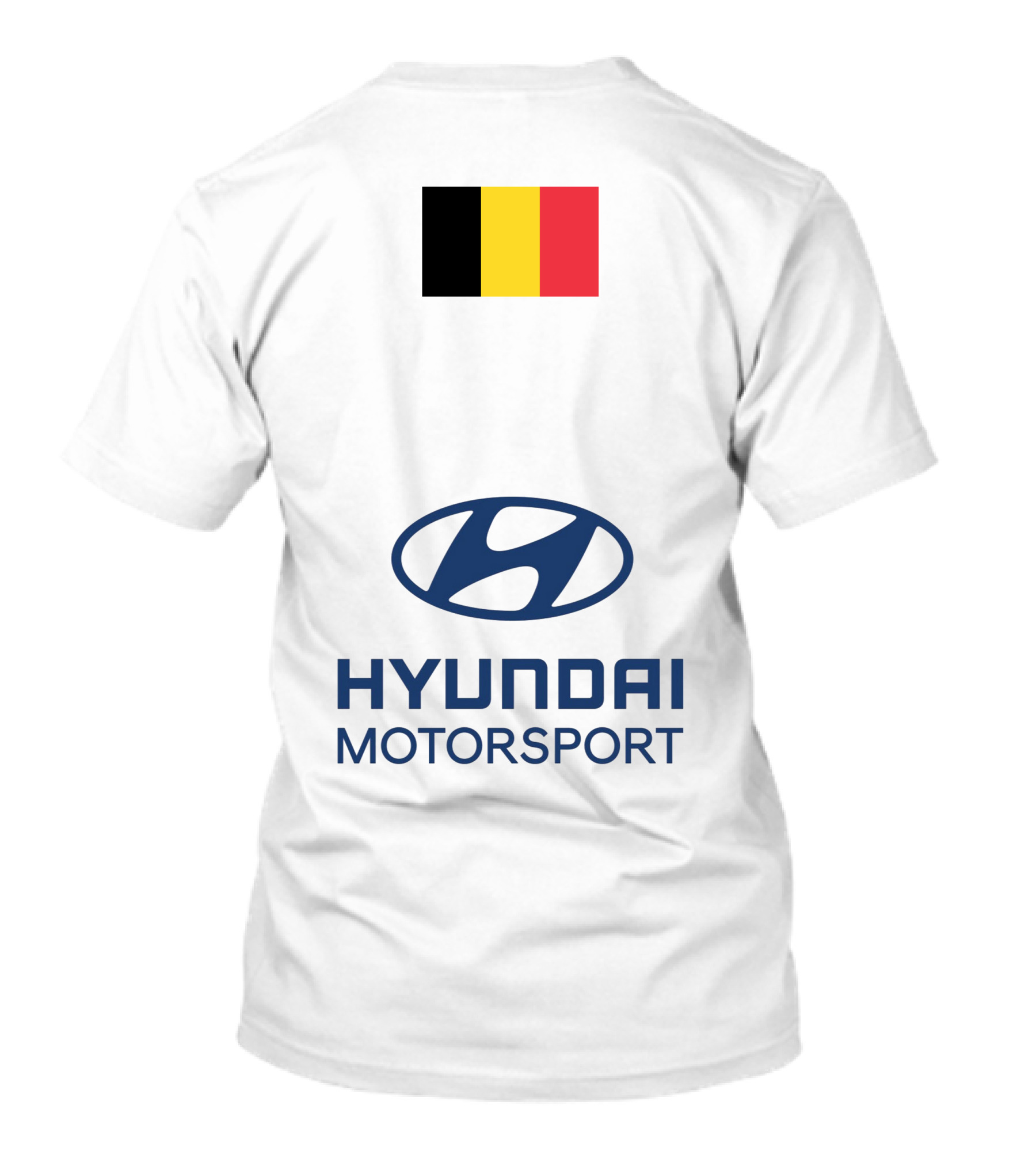 Hyundai Motorsport Neuville Rally Car Team T-Shirt