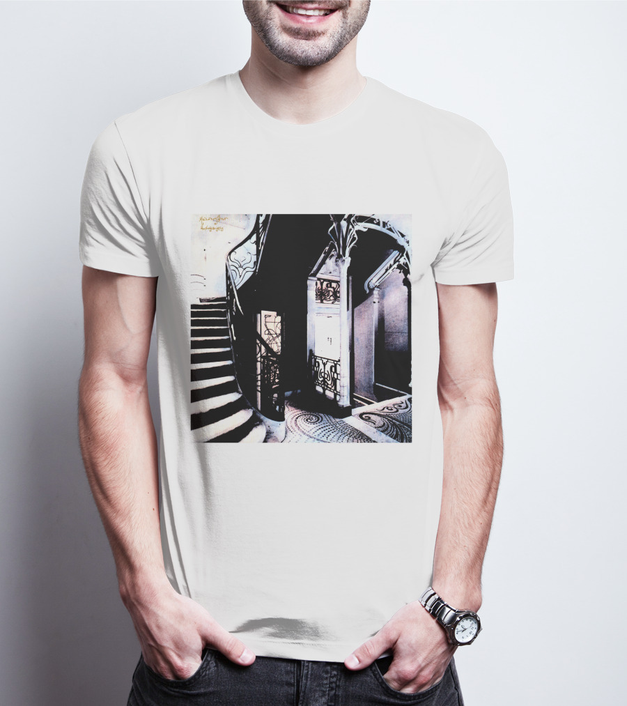 Cocteau Twins Heaven Or Las Vegas Art Nouveau Staircase T-Shirt