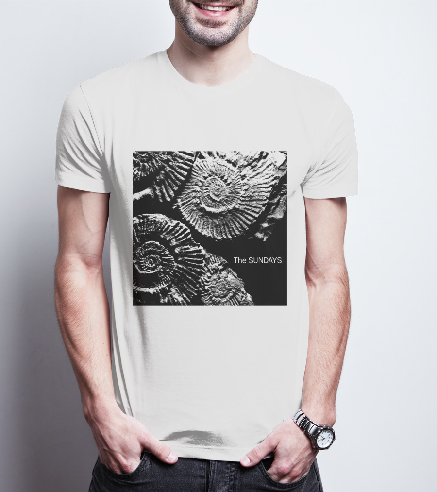 The Sundays Cocteau Twins Ammonite Fossil T-Shirt