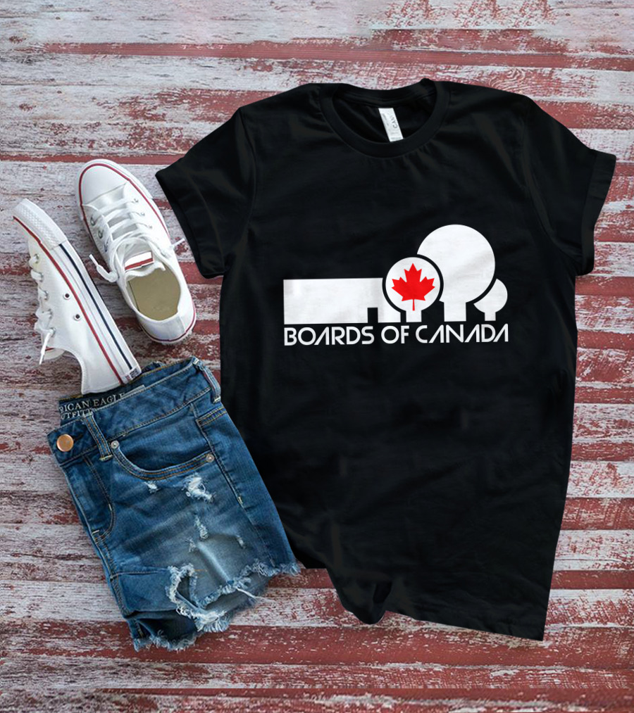 BOARDS OF CANADA 7 Maple Leaf T-Shirt