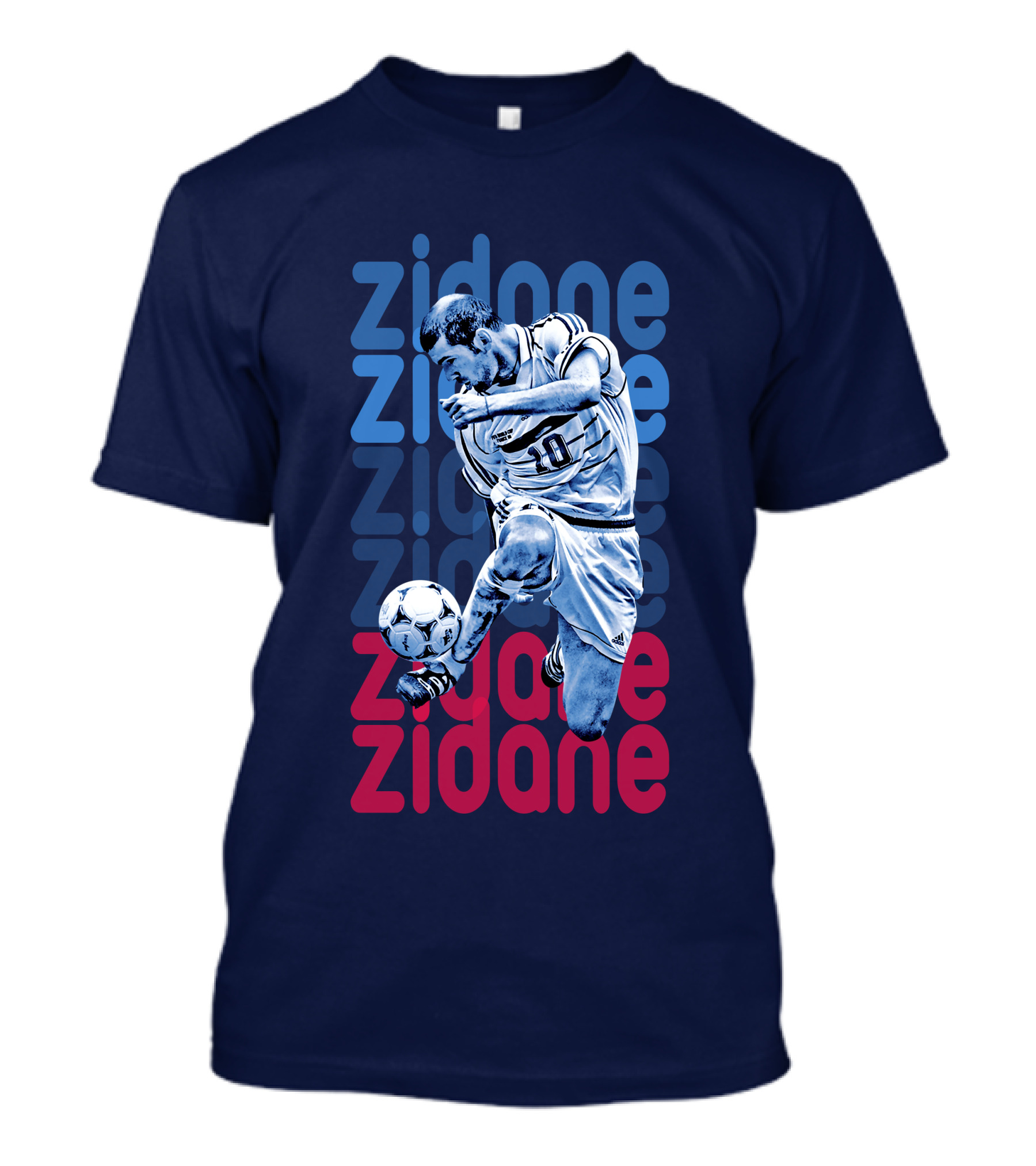 Zidane Zidane Zidane Zidane Football Legend 10 T-Shirt