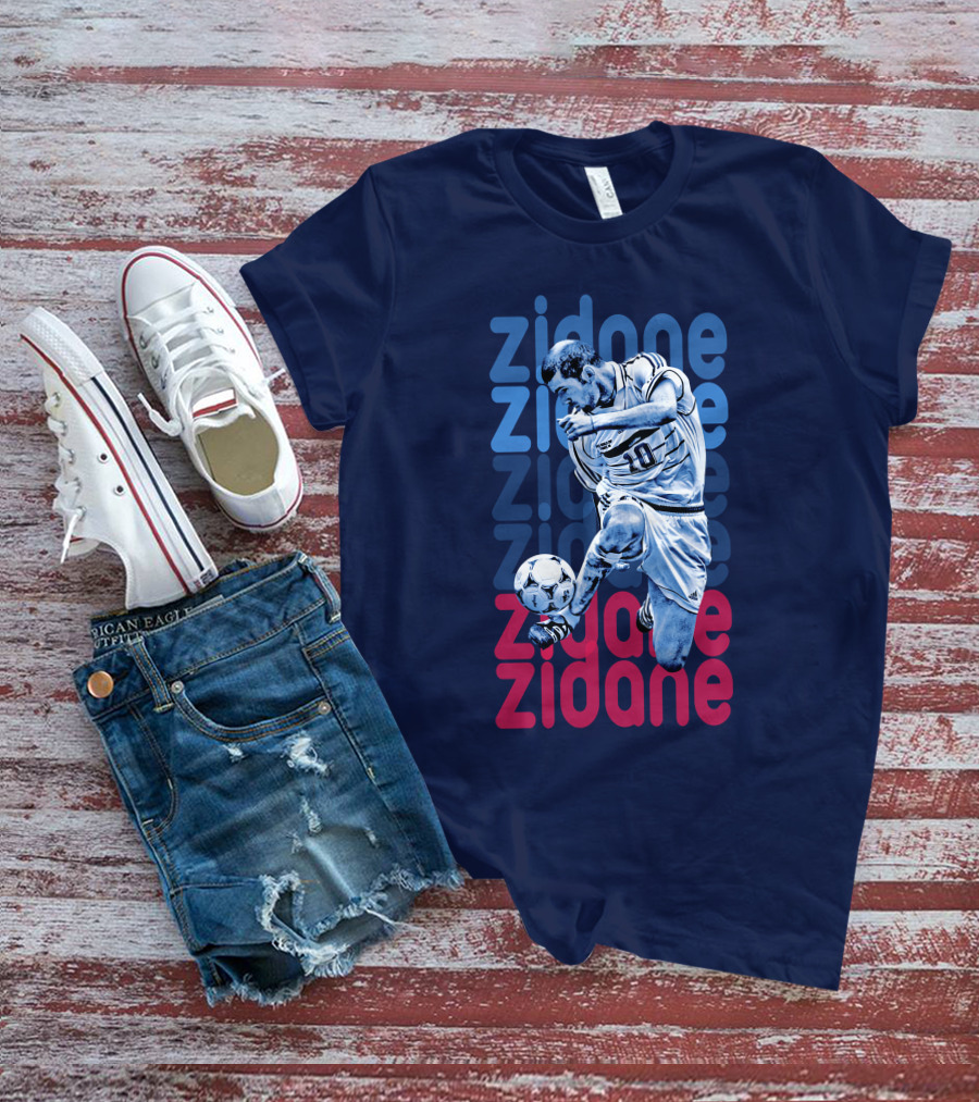 Zidane Zidane Zidane Zidane Football Legend 10 T-Shirt