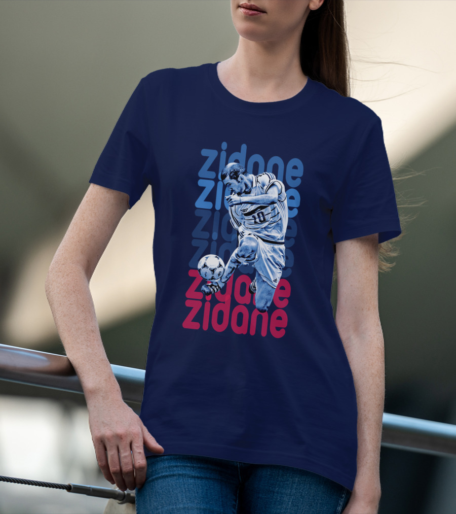 Zidane Zidane Zidane Zidane Football Legend 10 T-Shirt