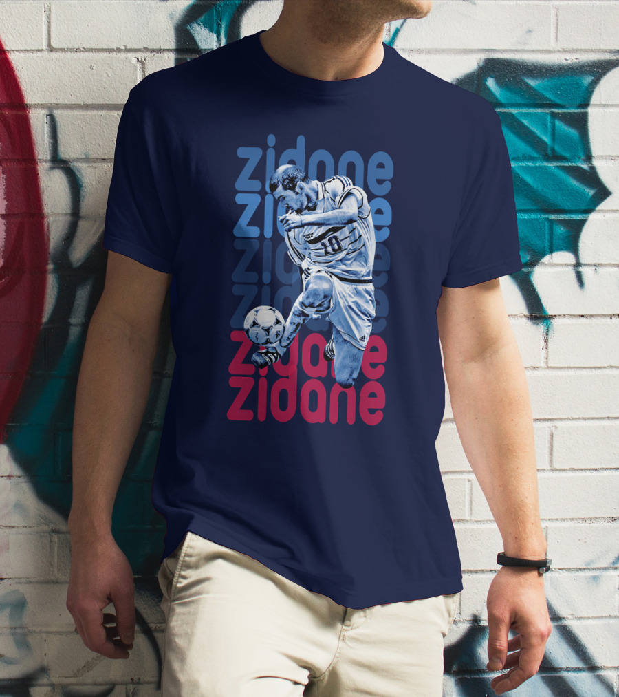 Zidane Zidane Zidane Zidane Football Legend 10 T-Shirt