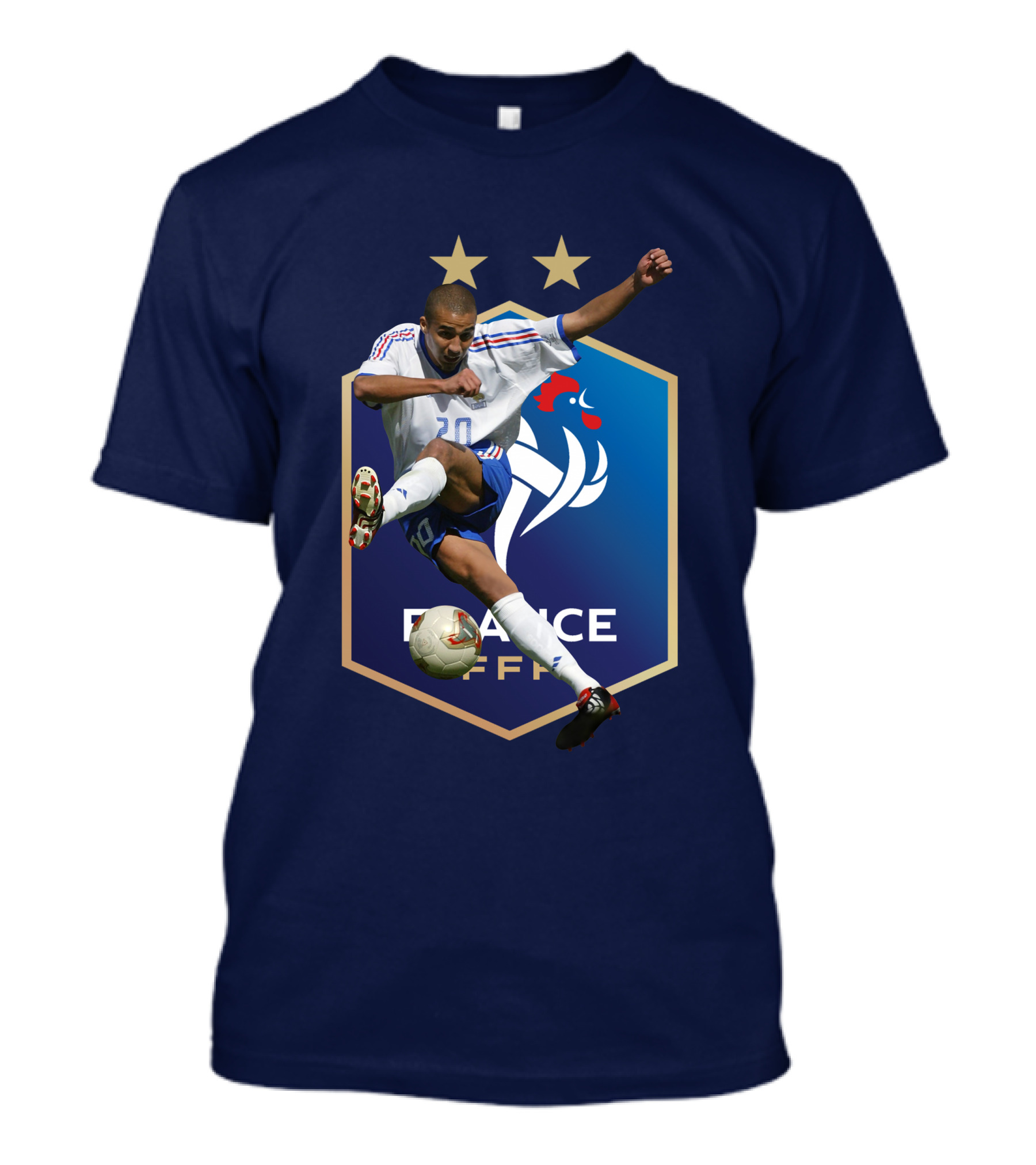 Trezequet France 20 Football Star Iconic Performance FFF T-Shirt