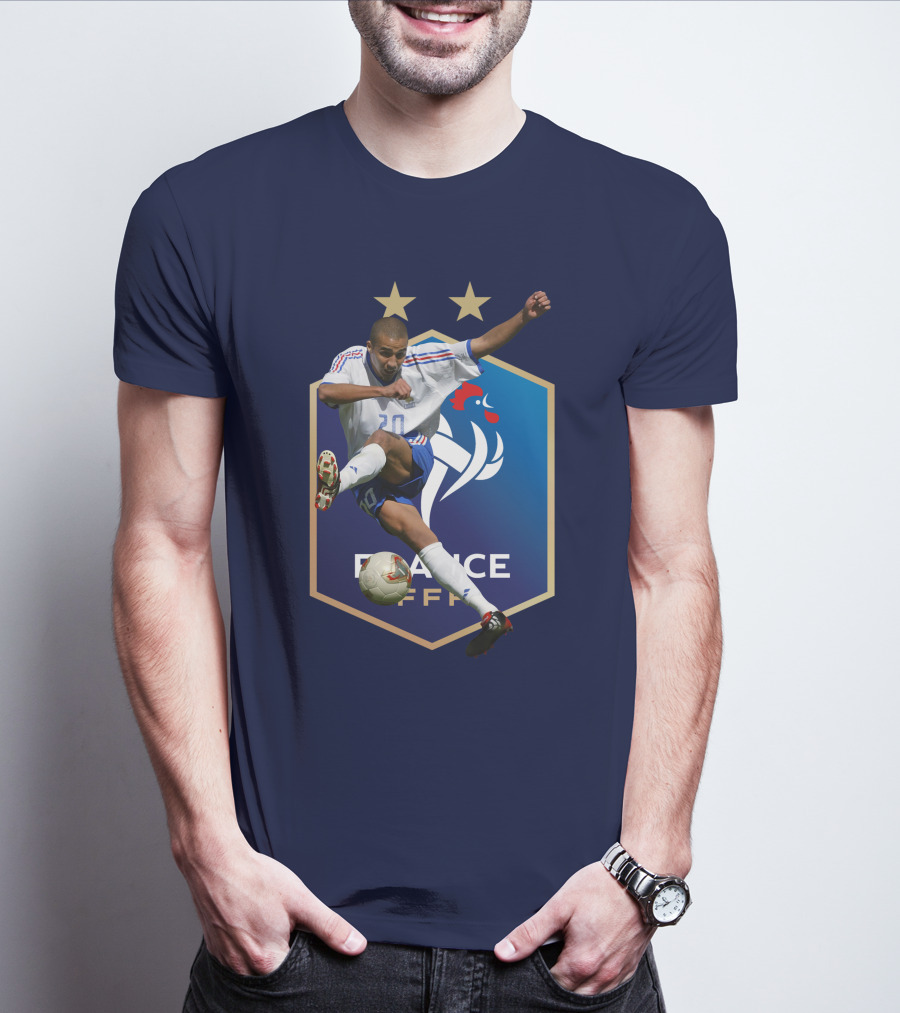 Trezequet France 20 Football Star Iconic Performance FFF T-Shirt