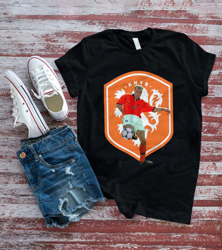 Dennis Bergkamp KNVB Oranje Soccer Legend T-Shirt