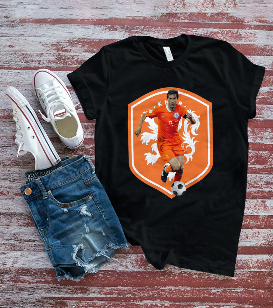 KNVB Ruud Van Nistelrooy Dutch Soccer Legend T-Shirt