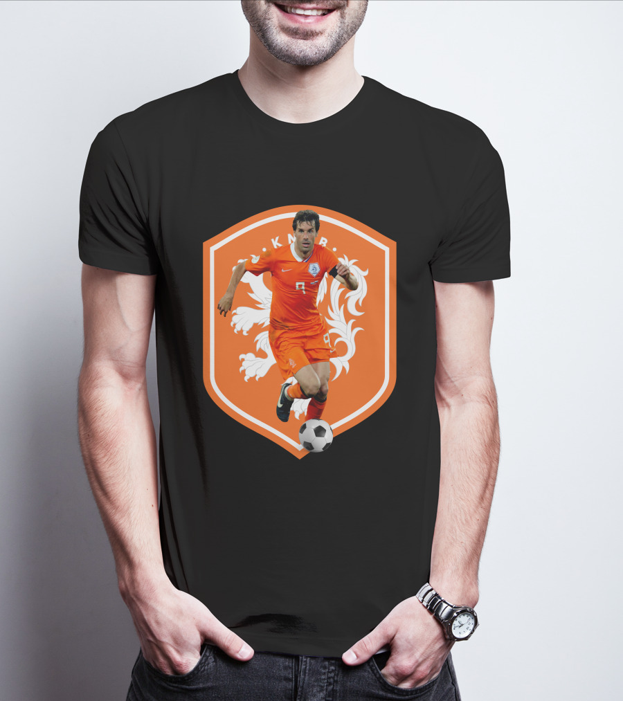 KNVB Ruud Van Nistelrooy Dutch Soccer Legend T-Shirt