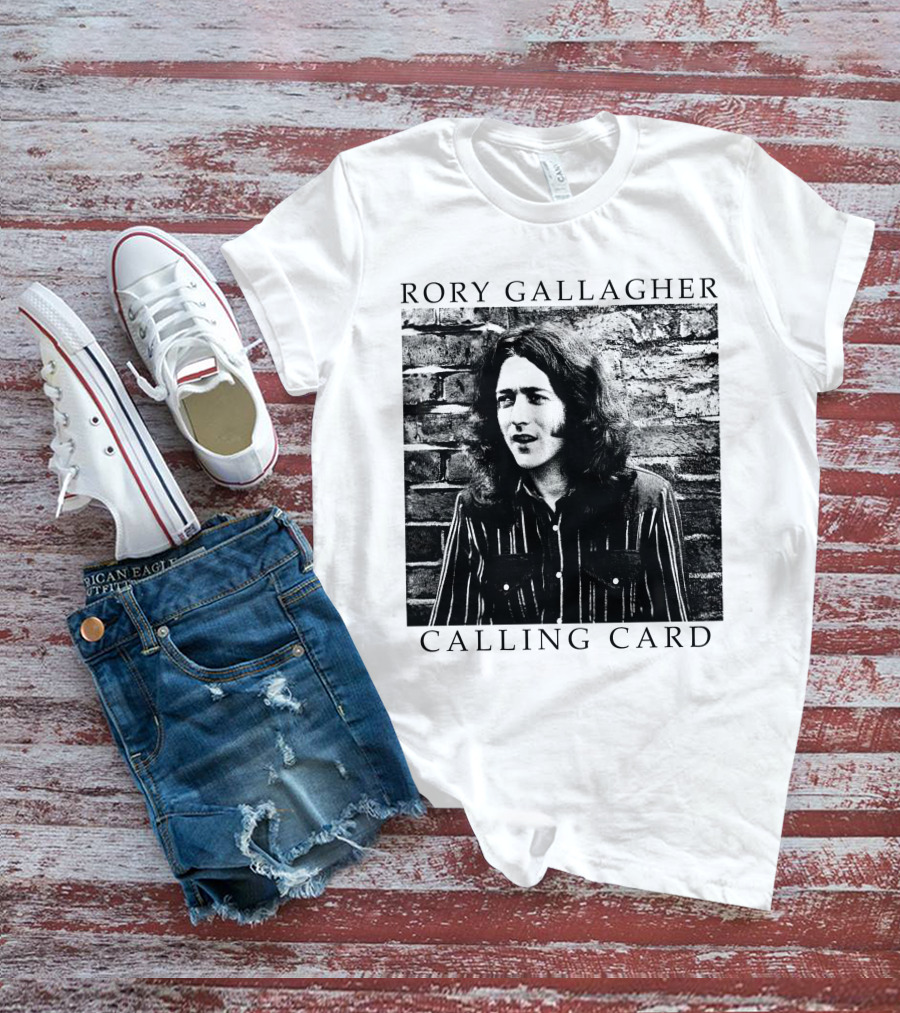 Rory Gallagher Calling Card T-Shirt