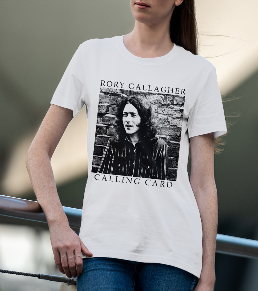 Rory Gallagher Calling Card T-Shirt