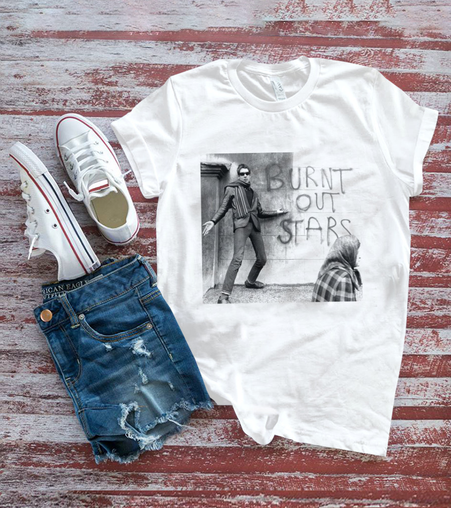 Shane Macgowan Burnt Out Stars Graffiti Photography T-Shirt