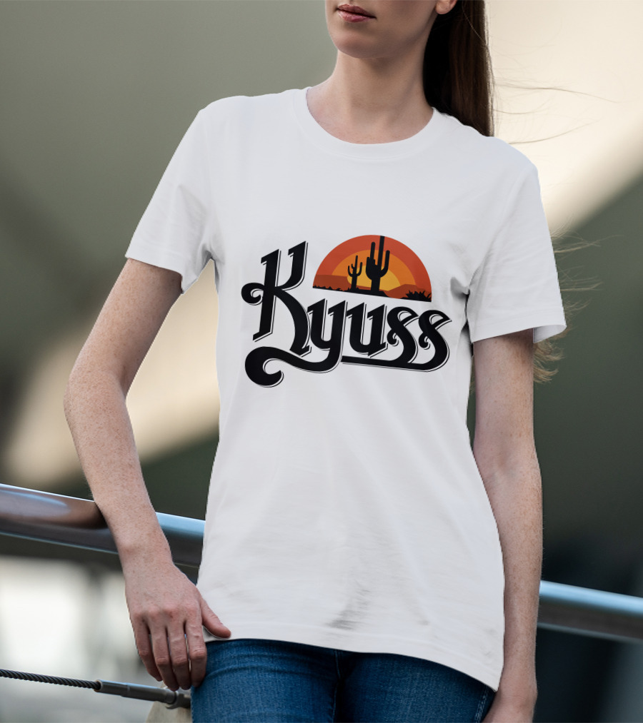 Kyuss Rock Metal Desert Sunset Stoner Hard T-Shirt