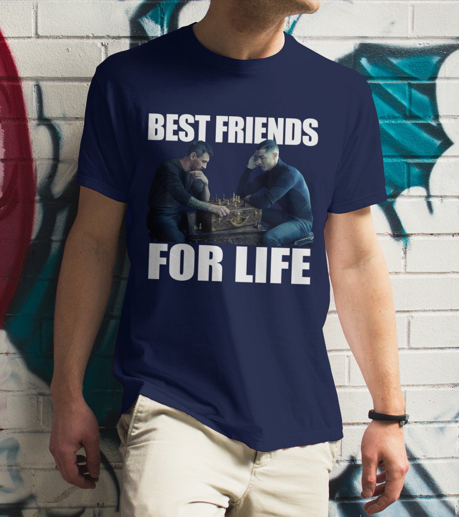 Best Friends For Life Chess Duel T-Shirt