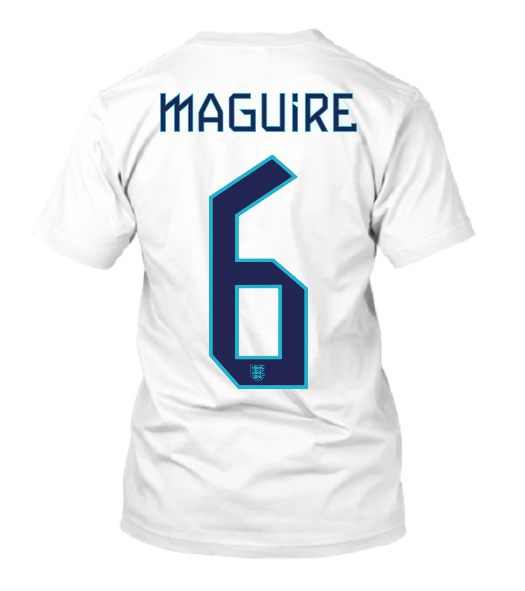Maguire 6 England Three Lions Football T-Shirt