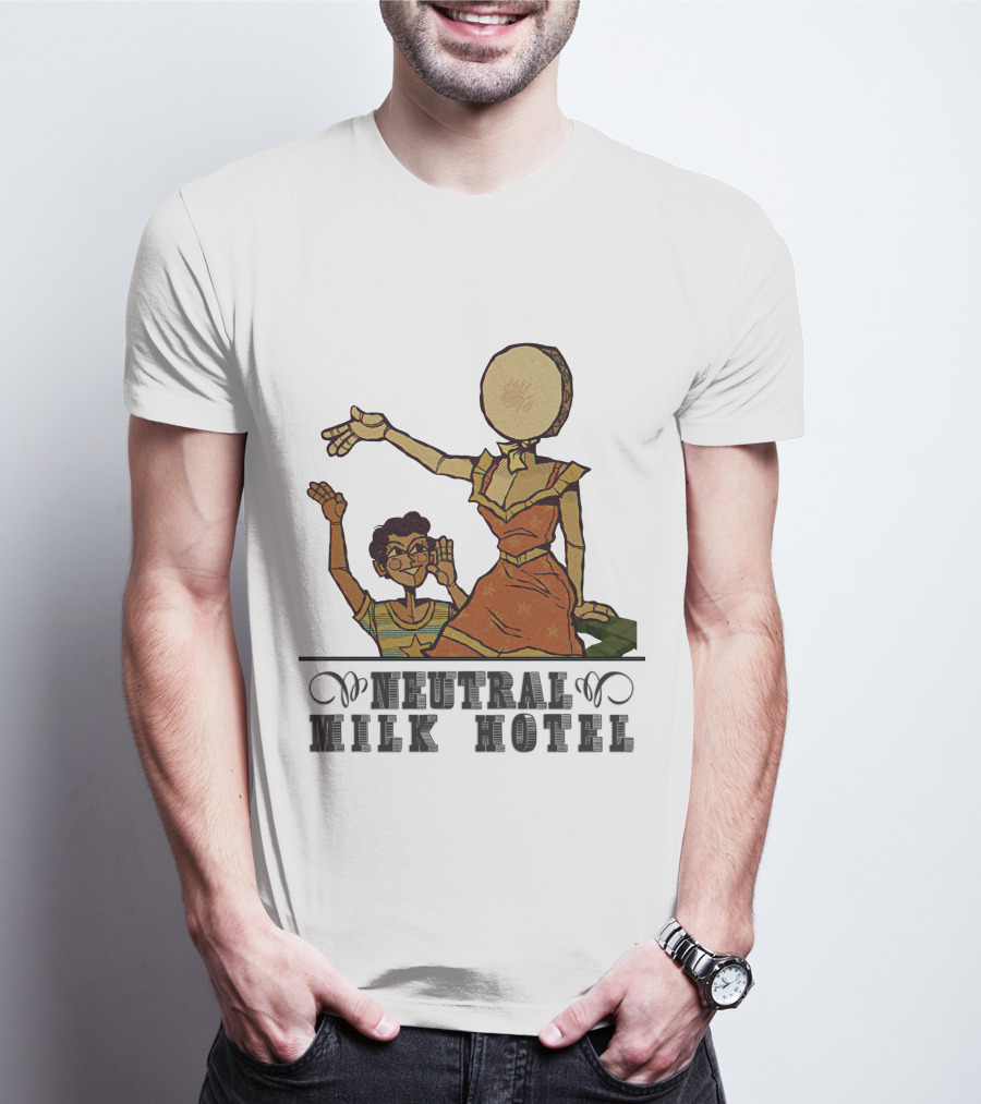 Neutral Milk Hotel In The Aeroplane Over The Sea T-Shirt