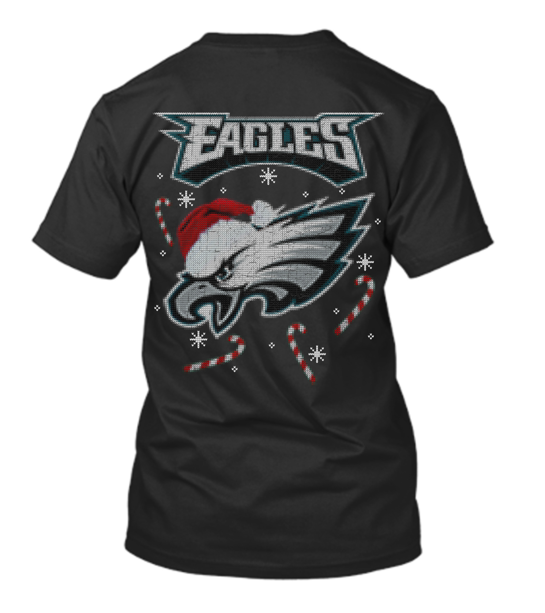 Jalen Hurts Eagles Wings Christmas T-Shirt