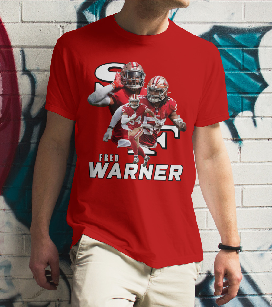 Fred Warner 49ers SF Football Number 54 T-Shirt