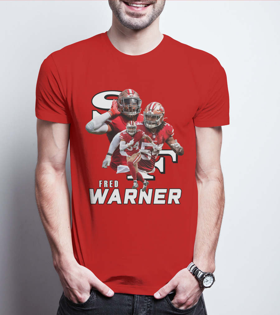 Fred Warner 49ers SF Football Number 54 T-Shirt