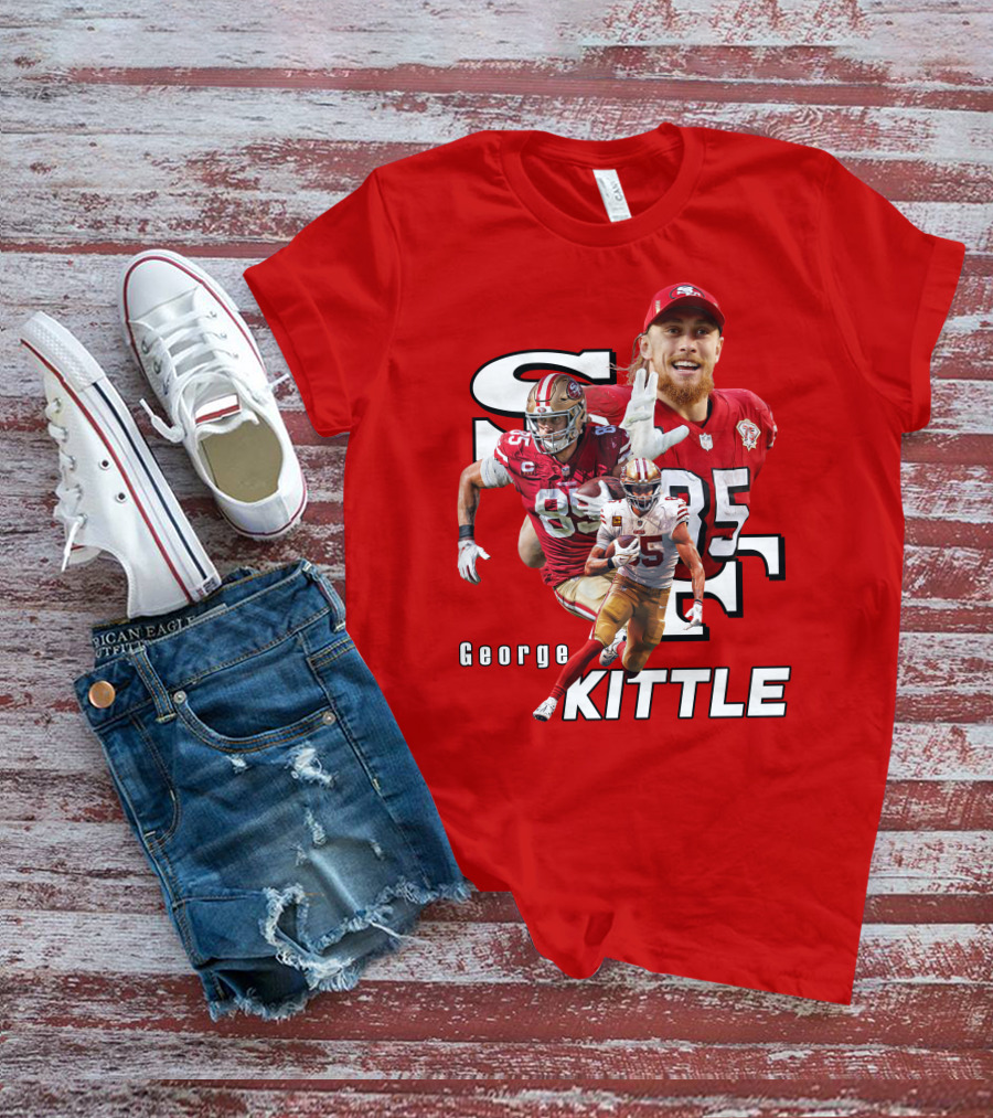 George Kittle 85 SF 49ers Football Star T-Shirt