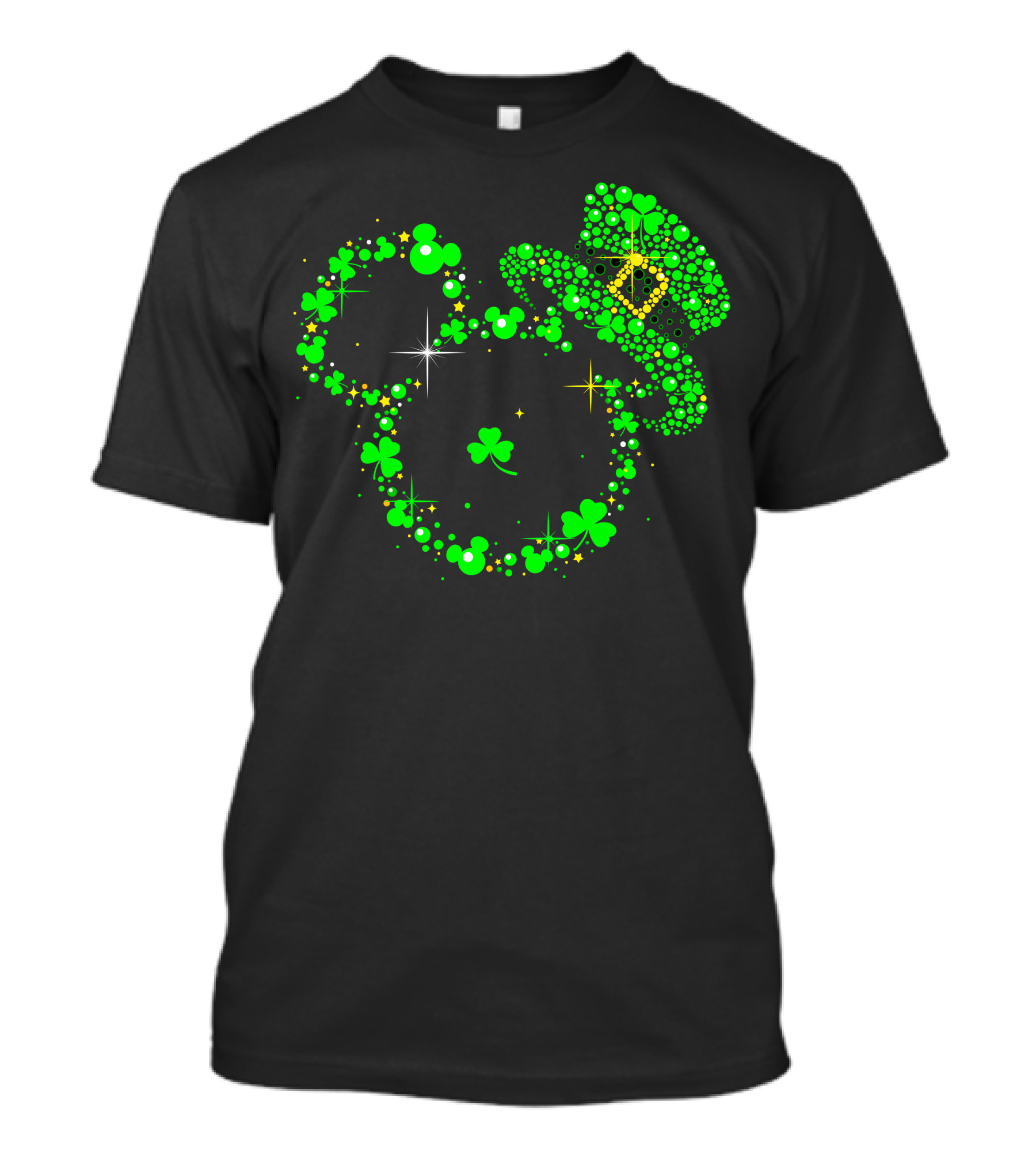 Mickey Patrick's Day Shamrock Leprechaun Hat T-Shirt